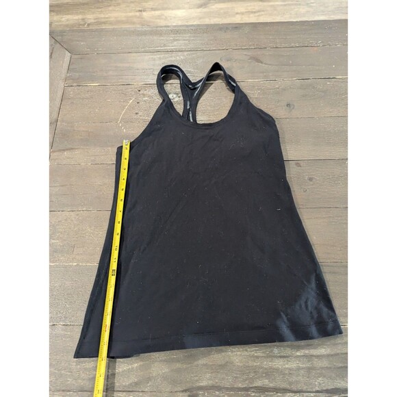 Lululemon Womens Size L Black Tank Top Active Shirt Sleeveless Solid Casual - Picture 4 of 5